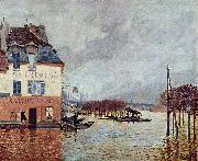 L inondation Port Marly, Alfred Sisley